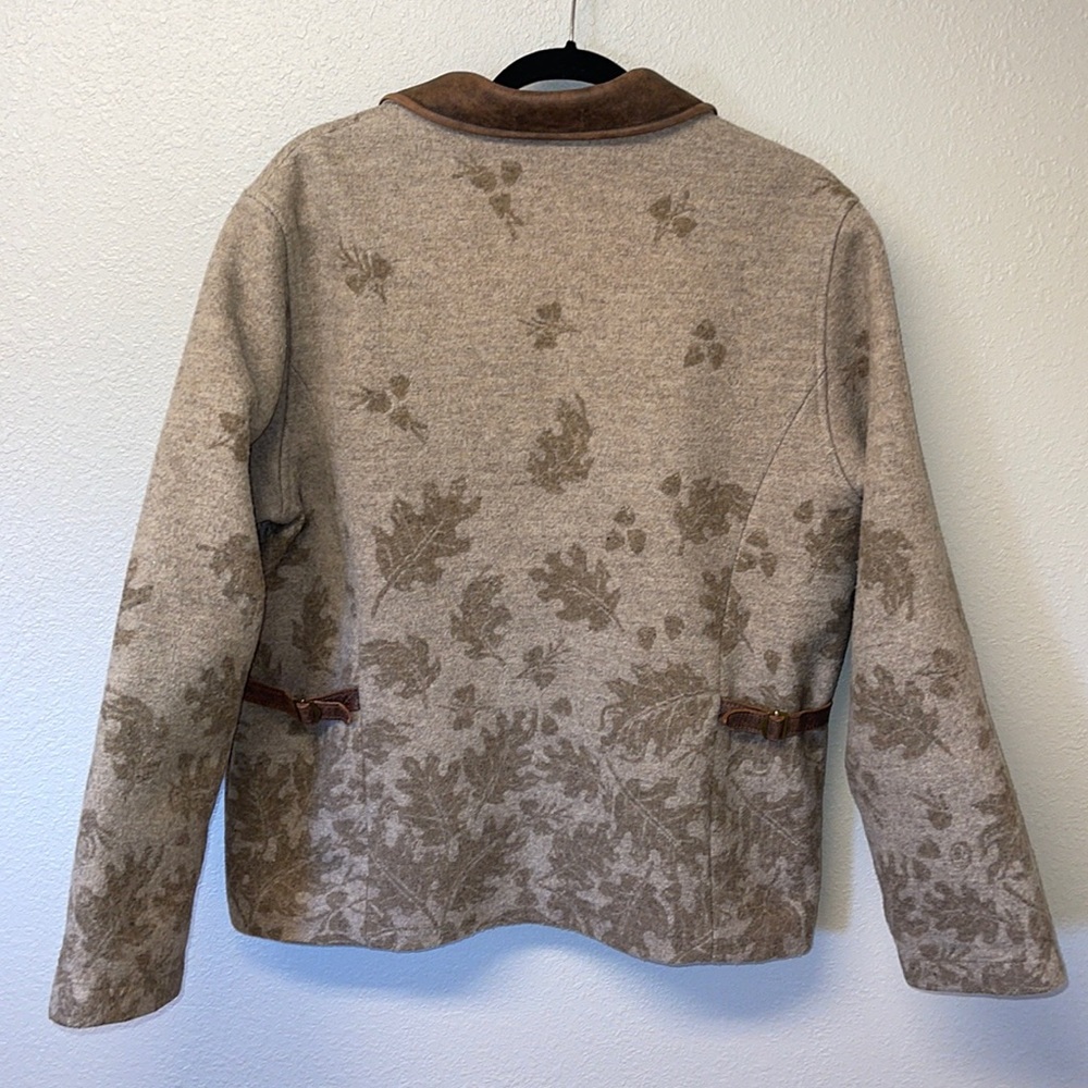 Pendleton Maple Leaf Western Wool Duck Jacket - image 2